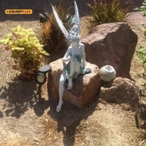 Flower Fairy Statue Decoration